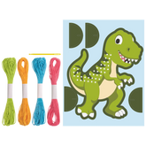 Stick-Figuren-Set „Dinosaurier“ | 155×190×50 mm, mehrfarbig