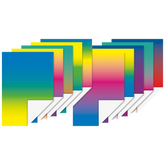 Regenbogen-Papier | 23×33 cm, 10 Blatt, 115 g/m², regenbogen