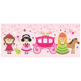 Laternen-Bastel-Set „Prinzessin“ | 22×60 cm, rosa/bunt