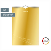 Bastel- und Fotokalender immerwährend | A4, gold