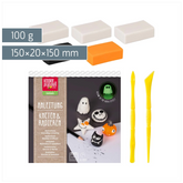 Bastel-Set Kneten & Radieren „Nightmare“ | 100 g