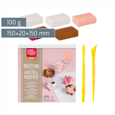 Bastel-Set Kneten & Radieren „Friends“ | 100 g