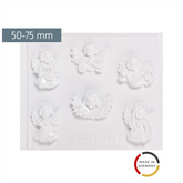 Gießform „Engel“ | 50-75 mm, weiß