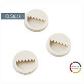 Eingießaufhänger | weiß, 10 Stück