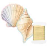 Geschenkanhänger-Set „Sereia“ | mehrfarbig