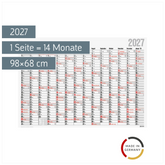 Plakatkalender 2027 | 98×68 cm
