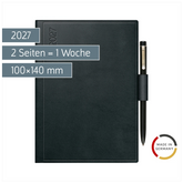 Taschenkalender Mod. perfect/Technik I 2027 | A6, Kunststoff, schwarz
