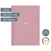 Buchkalender Premium Young Line 2026 „Love“ | A5, Textil