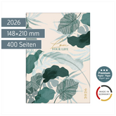 Buchkalender Premium Young Line 2026 „Love“ | A5, Papier