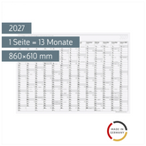 Plakatkalender Mod. young design 2027 | 860×610 mm