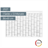Plakatkalender Mod. young design 2027 | 86×61 cm