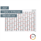 Plakatkalender Mod. Office I 2027 | 980×685 mm