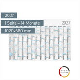Plakatkalender 2027 | 1020×680 mm