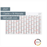Plakatkalender Mod. Office II 2027 | 1140×685 mm