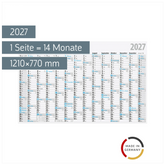 Plakatkalender 2027 | 1210×770 mm