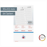 Adressen/Notizen Timing 2 | 93×172 mm