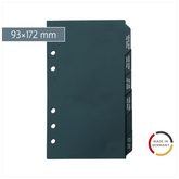 Kalender-Register FILIUS | schwarz