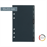 A-Z-Register FILIUS | schwarz