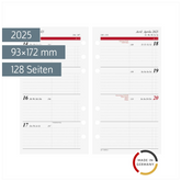 Wochenkalendarium Timing 2 2025 | 93×172 mm