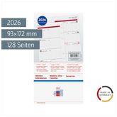 Wochenkalendarium Timing 2 2026 | 93×172 mm