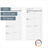 Wochenkalendarium Timeplaner action 2025 | 93×172 mm