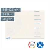Schreibunterlage Recycling | 50 Blatt