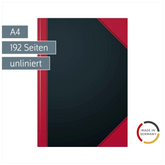 Notizbuch Chinabuch | A4, unliniert, schwarz
