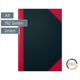 Notizbuch Chinabuch | A4, liniert, schwarz