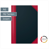 Notizbuch Chinabuch | A6, liniert, schwarz
