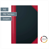Notizbuch Chinabuch | A6, liniert, schwarz