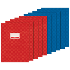 Hefthüllen-Set | 215×310 mm, A4, sortiert, 10 Stück