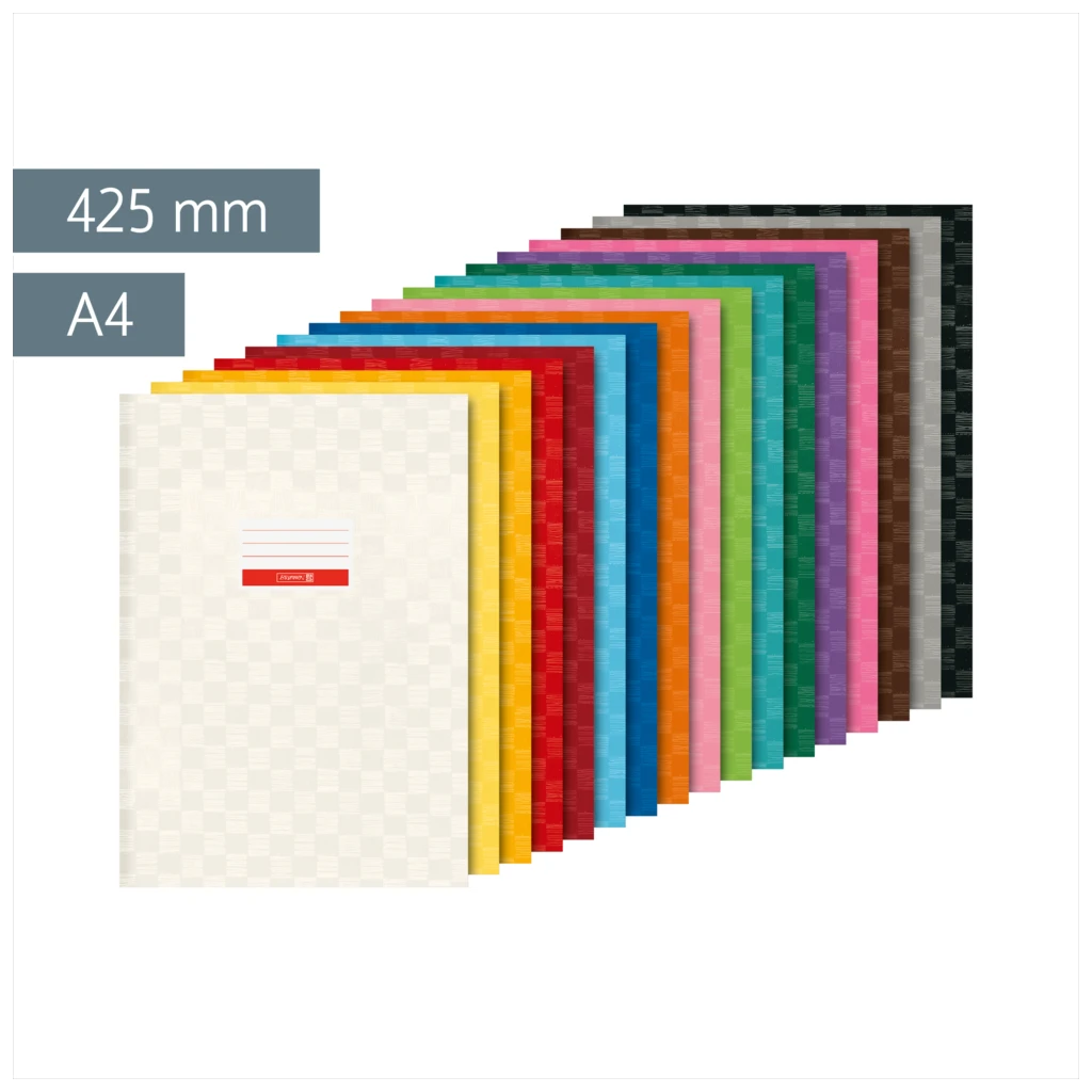 Hefthüllen-Set | 425 mm, A4, sortiert, 17 Stück
