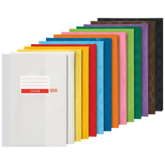 Hefthüllen-Set | 159×233 mm, A5, sortiert, 14 Stück