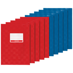Hefthüllen-Set | A5, sortiert, 10 Stück