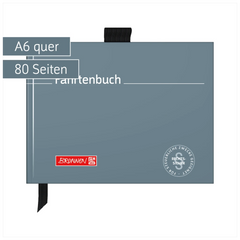 Fahrtenbuch „für Kraftfahrzeuge“ | A6 quer, 80 Seiten, Papier