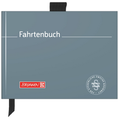 Fahrtenbuch „für Kraftfahrzeuge“ | A6 quer, 80 Seiten, Papier