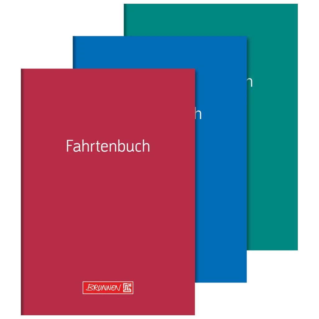 Fahrtenbuch | A5, 32 Seiten, Karton, sortiert