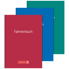 Fahrtenbuch | A5, 32 Seiten, Karton, sortiert