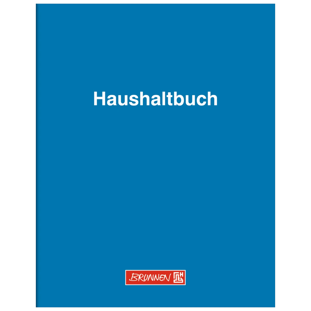 Haushaltsbuch | 205×260 mm, 32 Seiten, Karton, blau