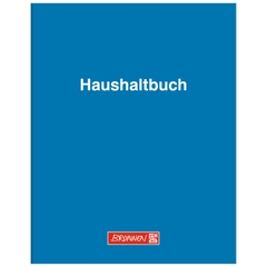 Haushaltsbuch | 205×260 mm, 32 Seiten, Karton, blau