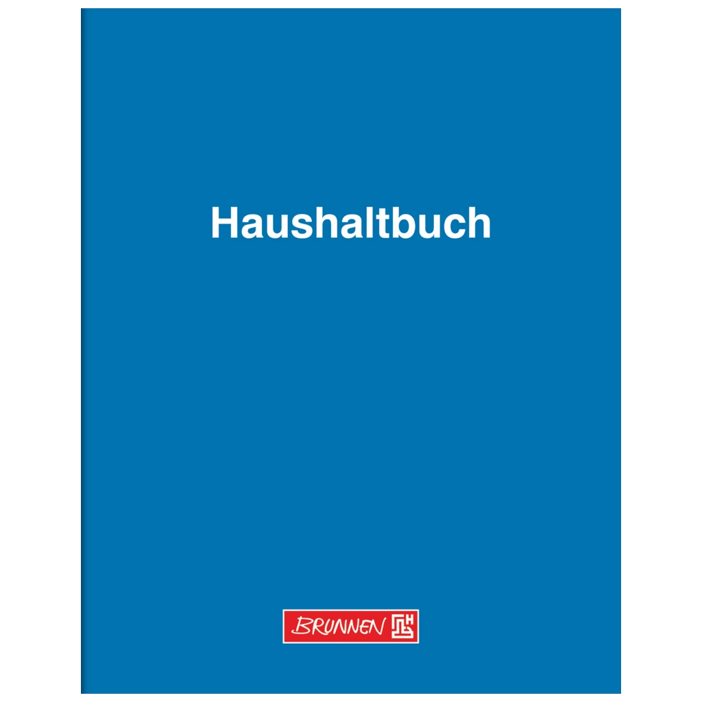 Haushaltsbuch | 205×260 mm, 32 Seiten, Karton, blau