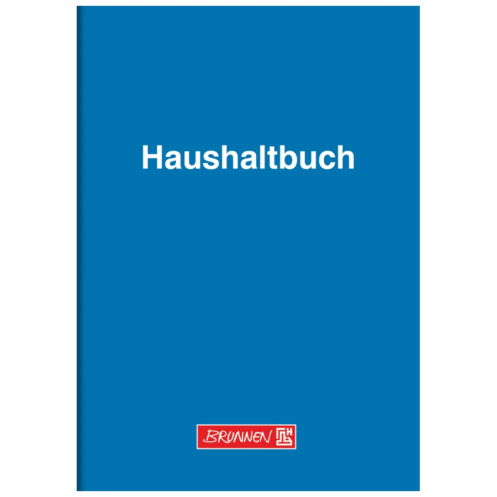 Haushaltsbuch | A5, 80 Seiten, Karton, blau