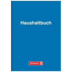 Haushaltsbuch | A5, 80 Seiten, Karton, blau