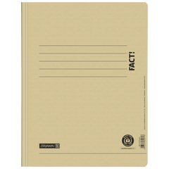 Schnellhefter FACT! Recycling | A4, Füllhöhe: 10 mm, creme/chamois