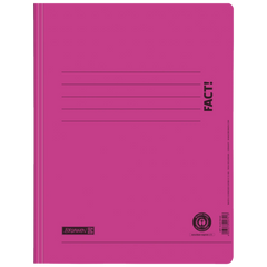 Schnellhefter FACT! Recycling | A4, Füllhöhe: 10 mm, pink