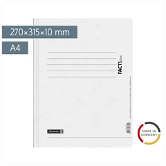 Schnellhefter FACT!plus | A4, Füllhöhe: 10 mm, weiß