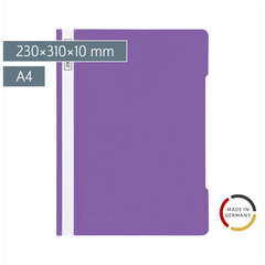 Schnellhefter | A4, Füllhöhe: 10 mm, violett