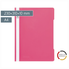 Schnellhefter | A4, Füllhöhe: 10 mm, pink