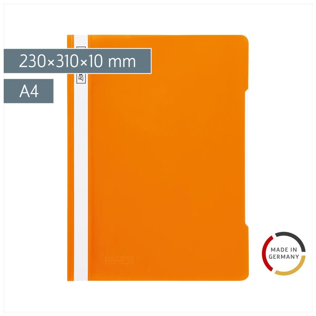Schnellhefter | A4, Füllhöhe: 10 mm, orange