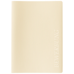 Bewerbungsmappe 3-teilig | A4, chamois